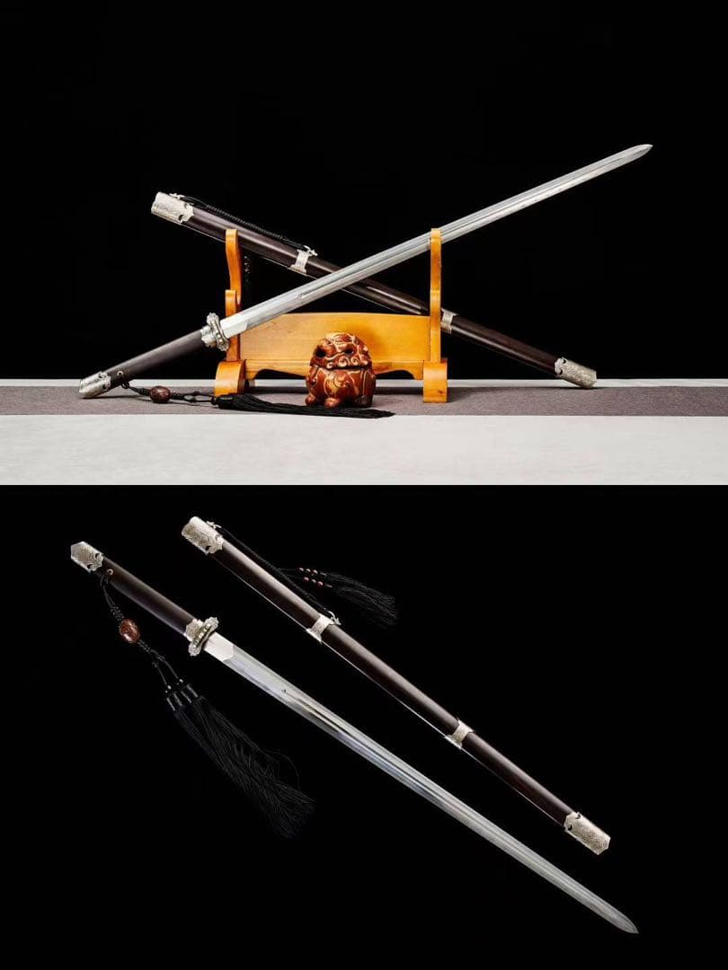 流羽唐剣 巻草紋 模造刀 武具 舞踊刀 古兵器 漢剣 古兵器 太刀 武蔵