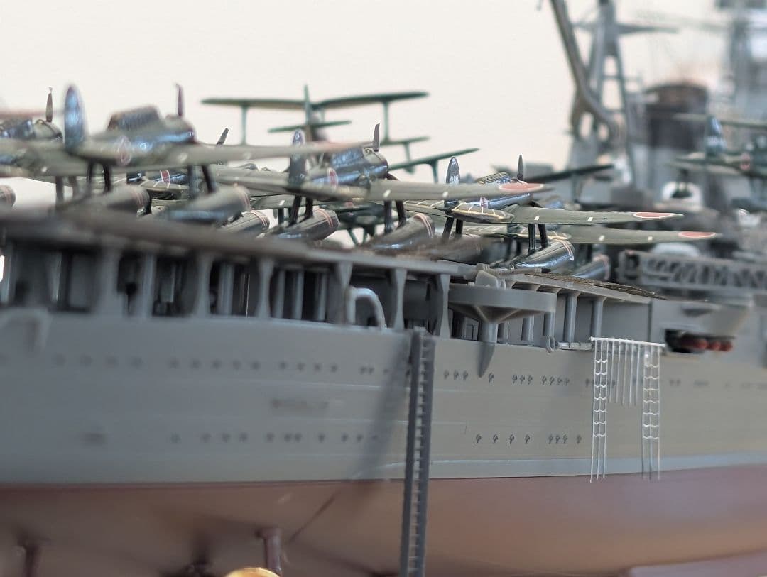 旧、日本海軍　航空巡洋艦　最上　1/350スケール　タミヤ