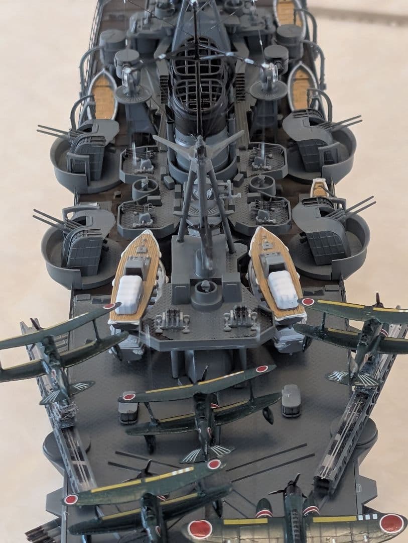 旧、日本海軍　航空巡洋艦　最上　1/350スケール　タミヤ