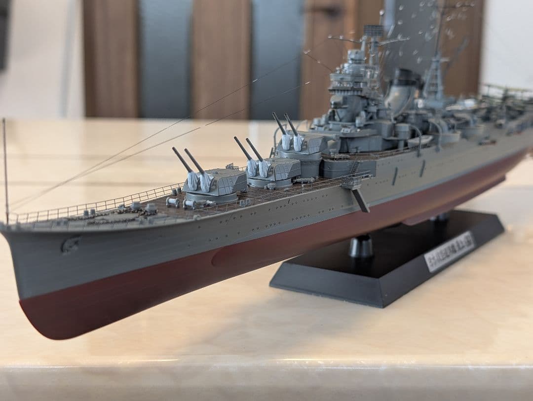 旧、日本海軍　航空巡洋艦　最上　1/350スケール　タミヤ