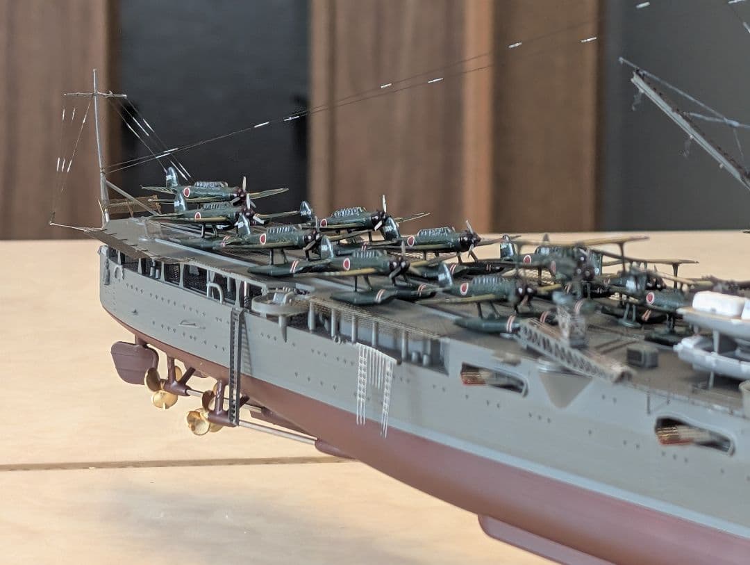 旧、日本海軍　航空巡洋艦　最上　1/350スケール　タミヤ