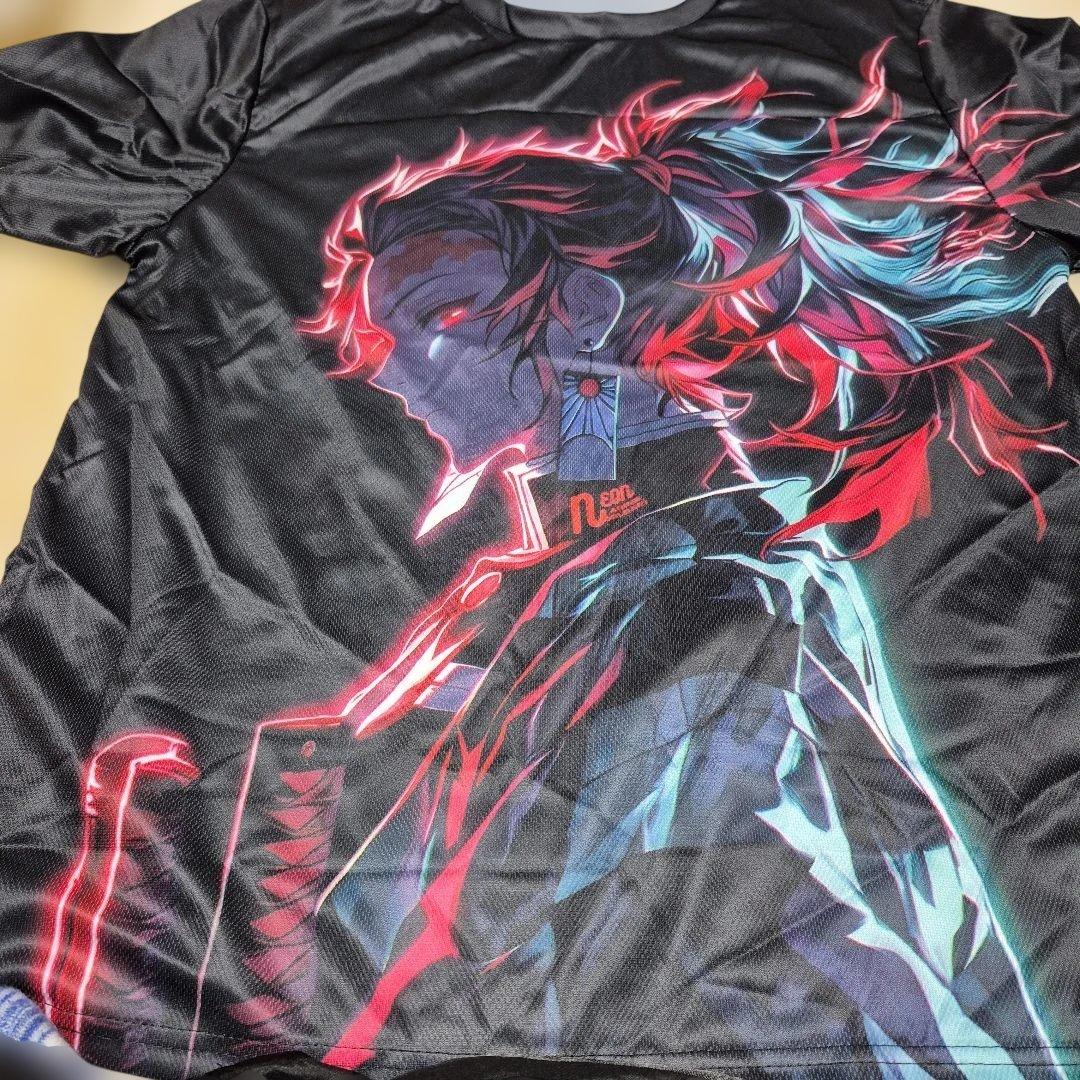 アニメキャラクターTシャツ メッシュ素材