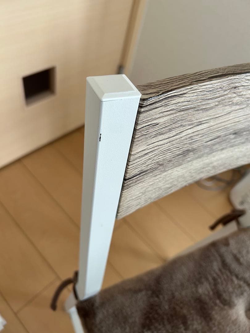 波瑠　木目調ダイニングテーブルセット