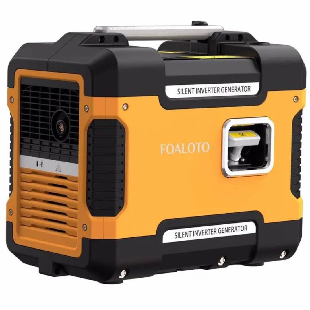 インバーター発電機 静音定格1.7KVA 最大1.88KVA 純正弦波　即日発送