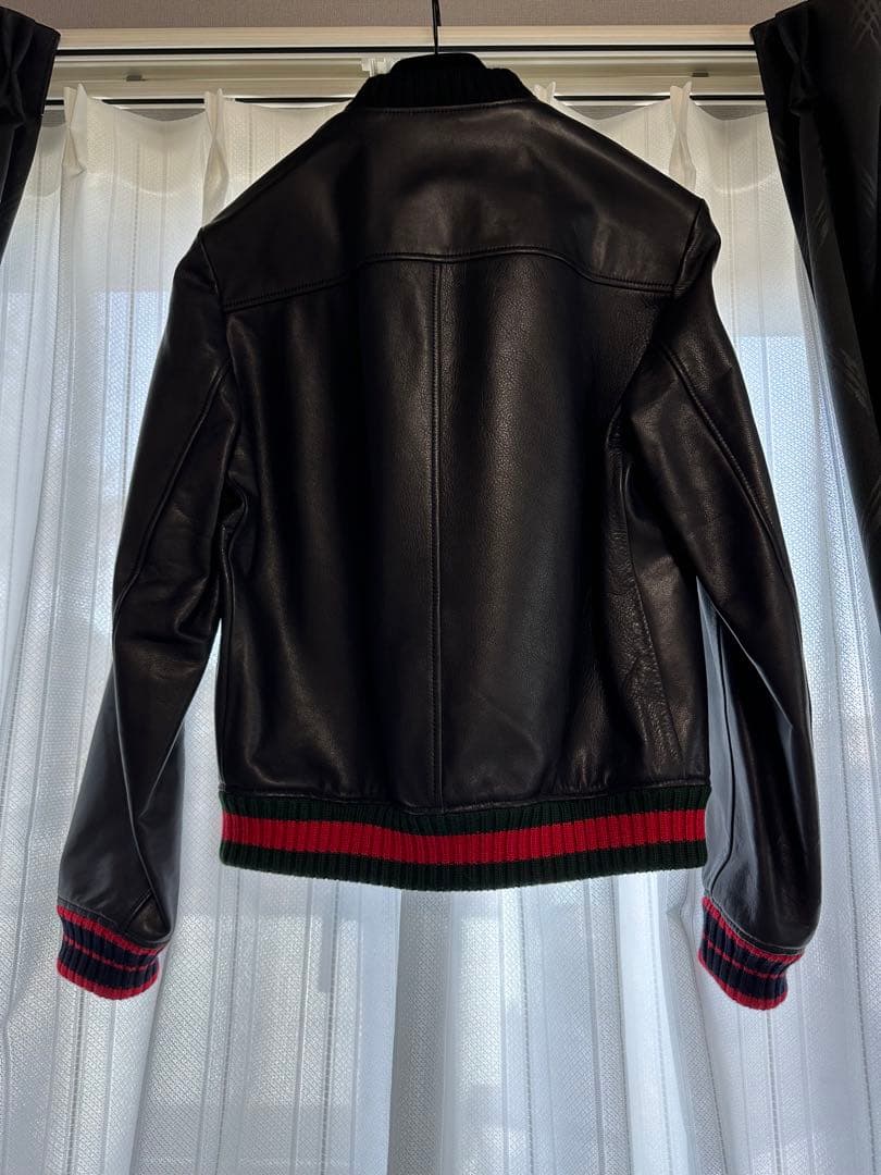 H*i様 GUCCI ライダース　レザージャケット