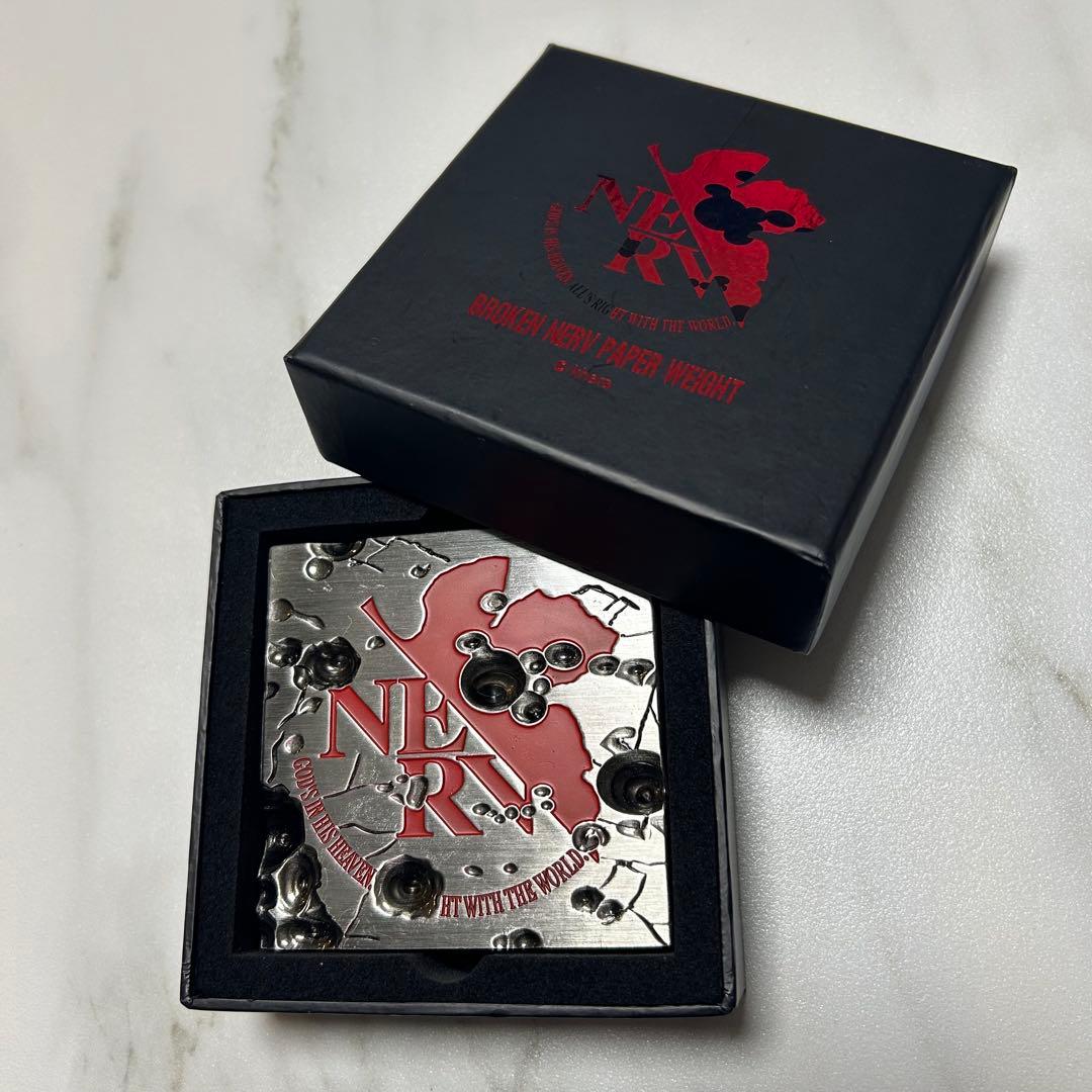 ヱヴァンゲリヲン新劇場版Q ネルフ エヴァ NERV ペーパーウェイト