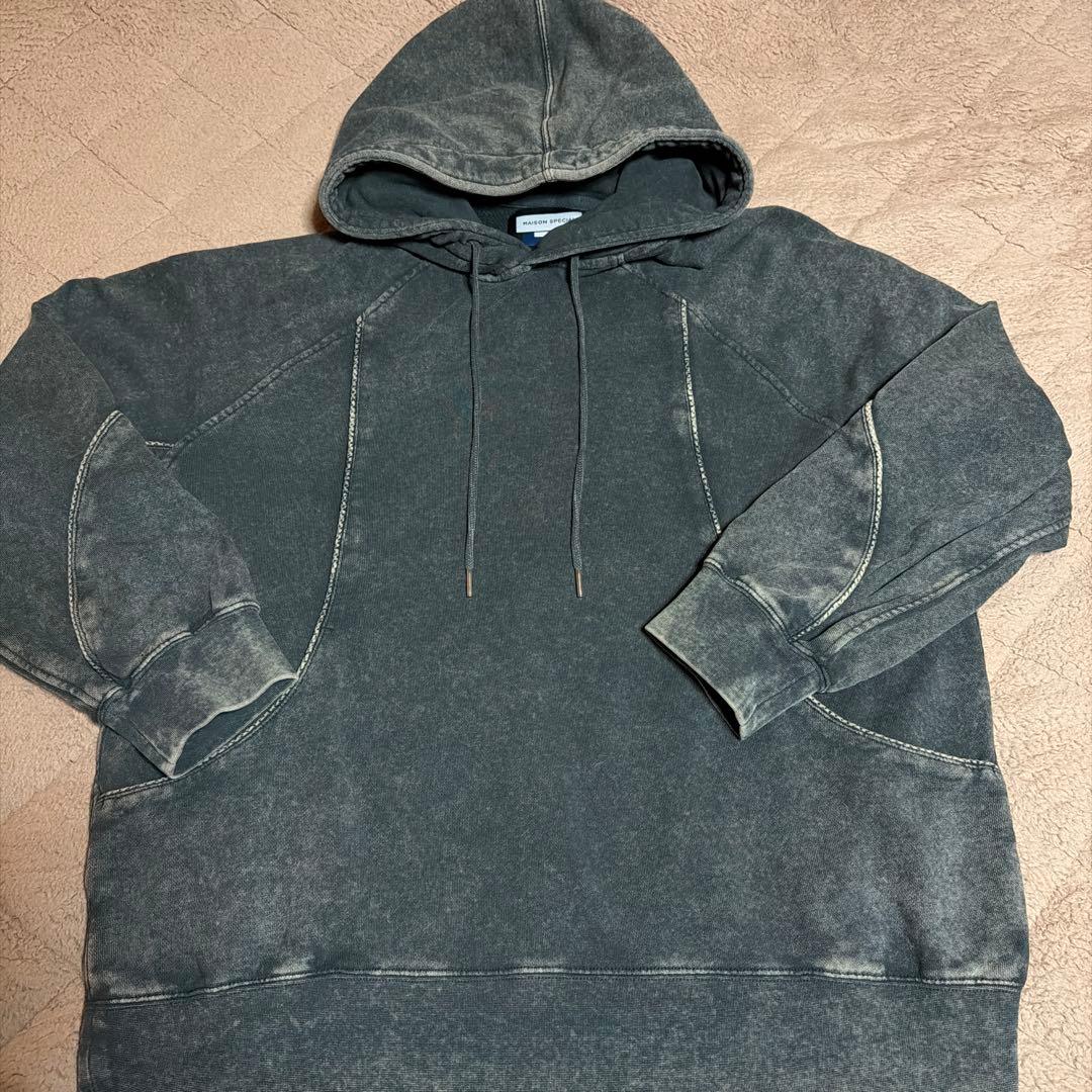 MAISON SPECIAL カシミアコットンプルオーバー スエットSサイズ