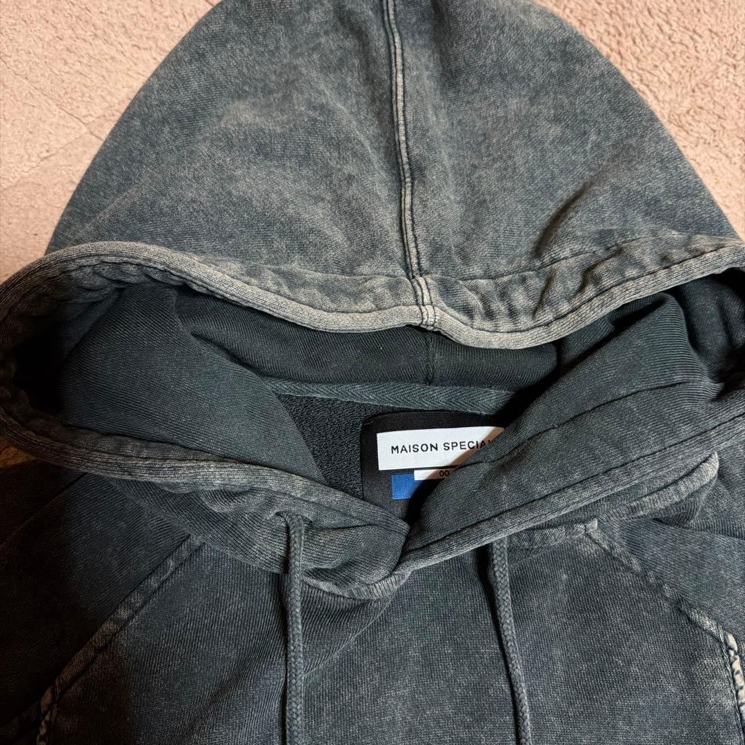 MAISON SPECIAL カシミアコットンプルオーバー スエットSサイズ