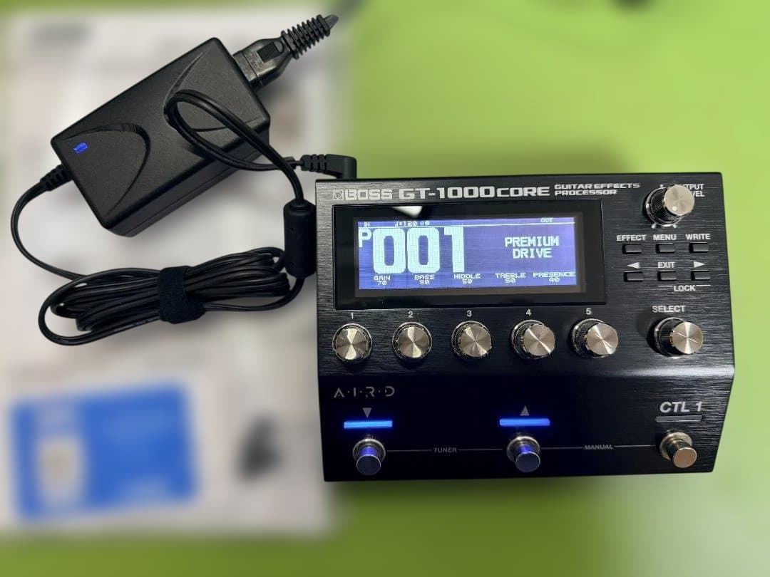 BOSS GT-1000CORE フットスイッチFS-7付き