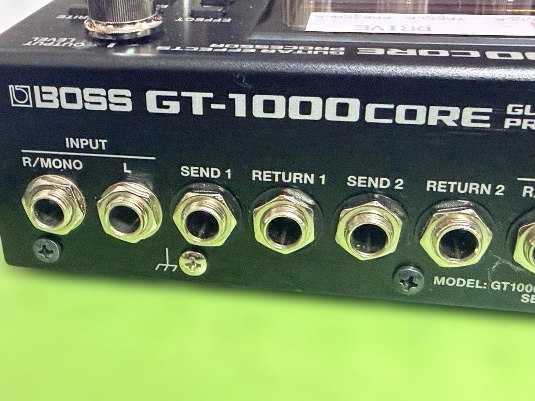 BOSS GT-1000CORE フットスイッチFS-7付き