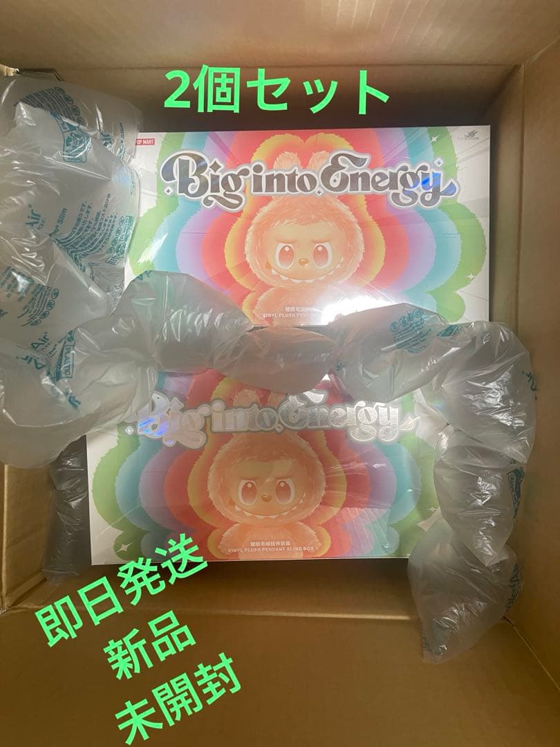 LABUBU lTHE MONSTERS Biginto Energyぬいぐるみ