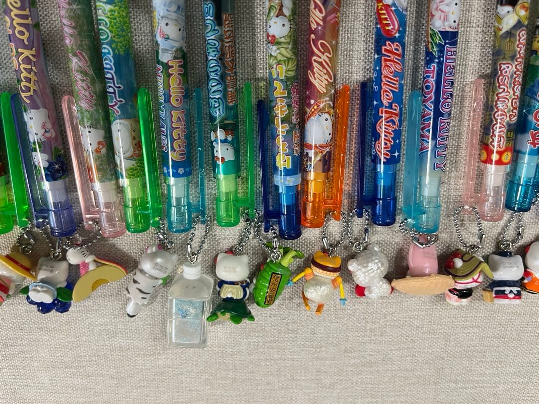 ご当地キティ　ボールペン　シャーペン　平成レトロ　81本