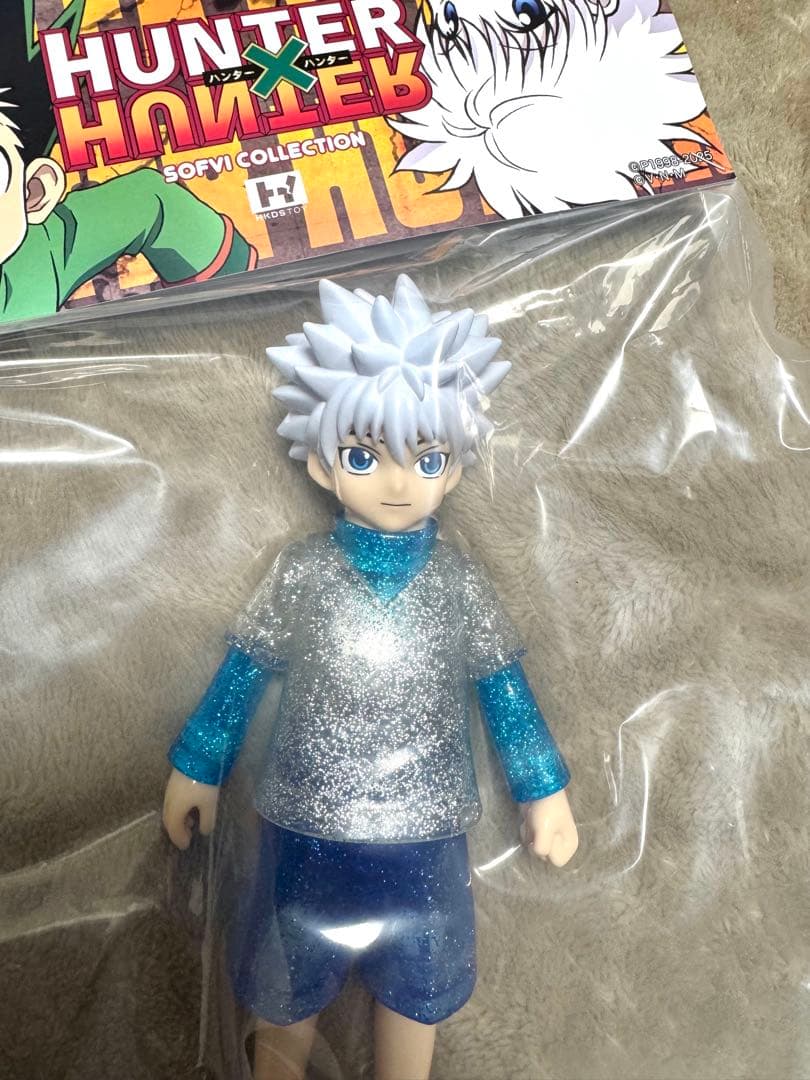 【新品未開封】ソフビ ハンターハンター キルア ラメver ヒキダシトイ