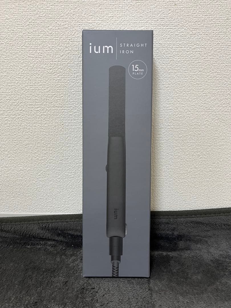 ium ヘアドライヤー 温度調整機能付き ium ヘアアイロンセット