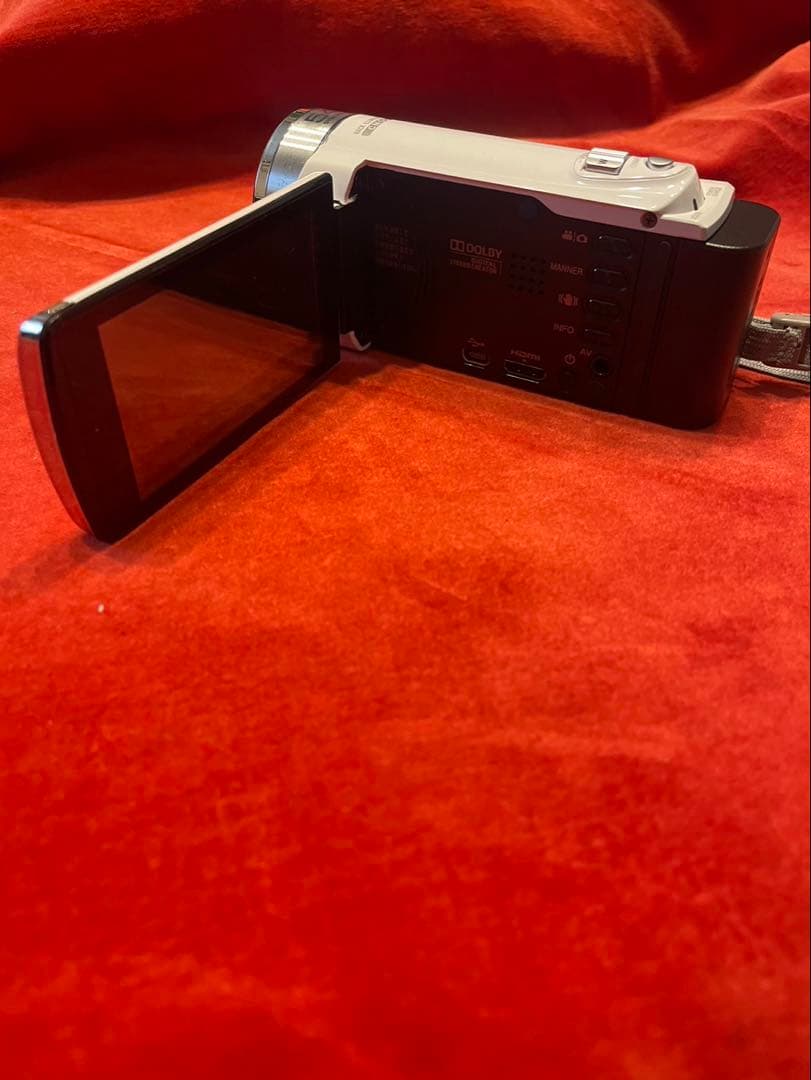 【美品】 JVC ビデオカメラ Everio GZ-E265 ホワイト