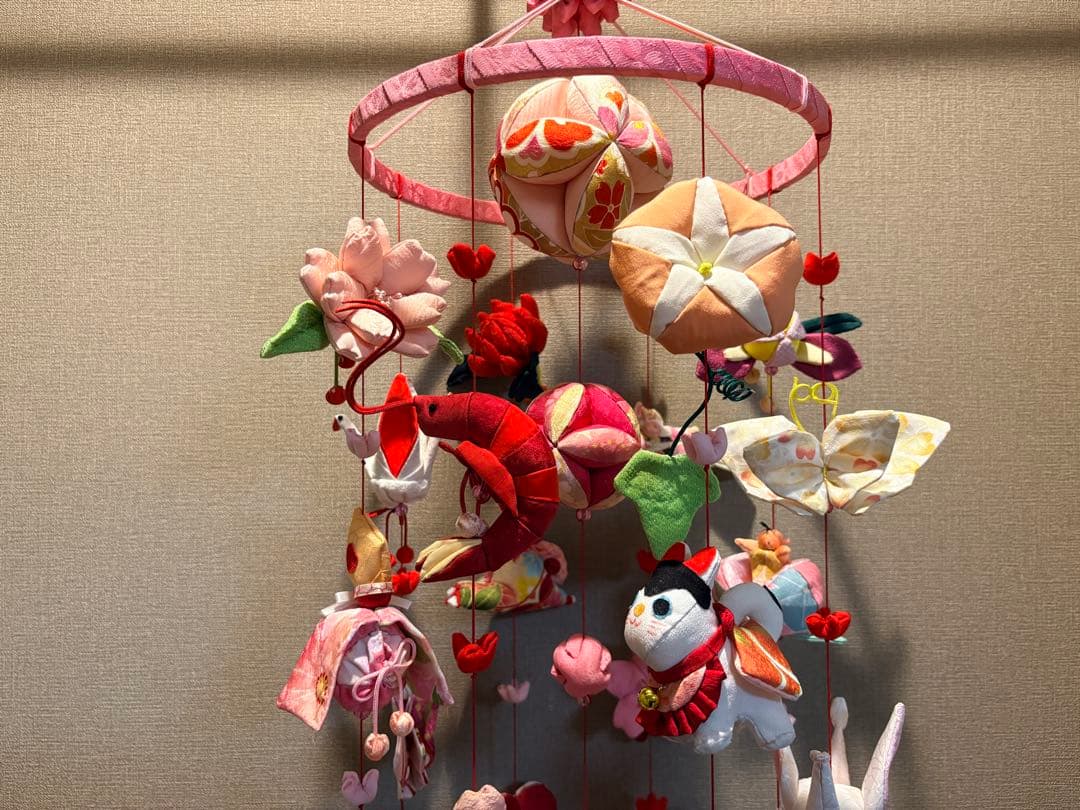 R・オーダー追加分作成中。豪華つるし雛No.177・ひな祭り・桃の節句