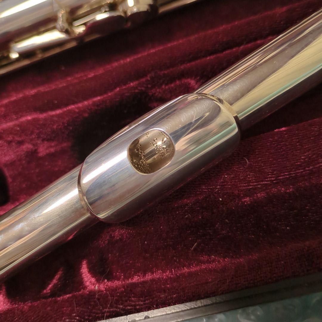 Minerva JFL-511EⅡ フルート 本体 ケース・バッグ・掃除棒付き