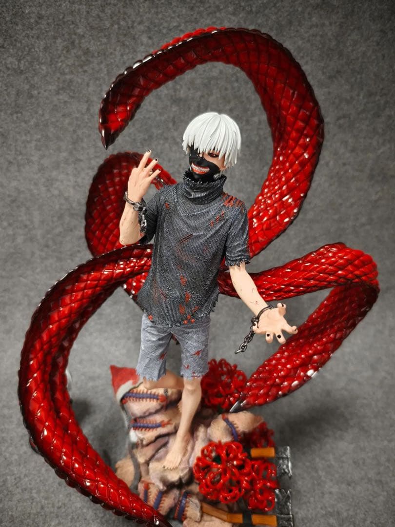 東京喰種トーキョーグール 金木研 フィギュア 塗装済み完成品 ガレージキット