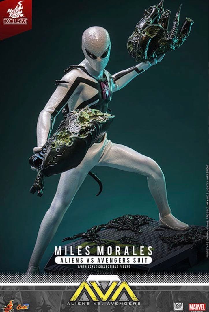 1/6スケールフィギュア　マイルスモラレス／スパイダーマンAvengersスーツ
