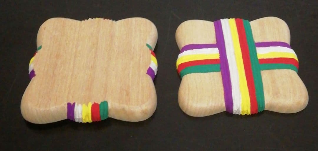 尋牛斎書付　芦流作　桐木地　糸巻　香合　共箱　茶道具