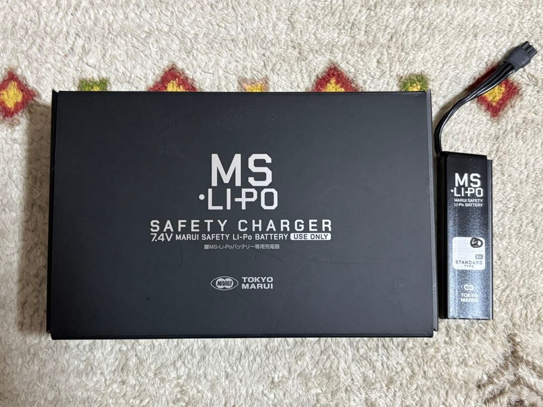 東京マルイ MS・Li-Poセーフティチャージャー　lipo バッテリーおまけ付