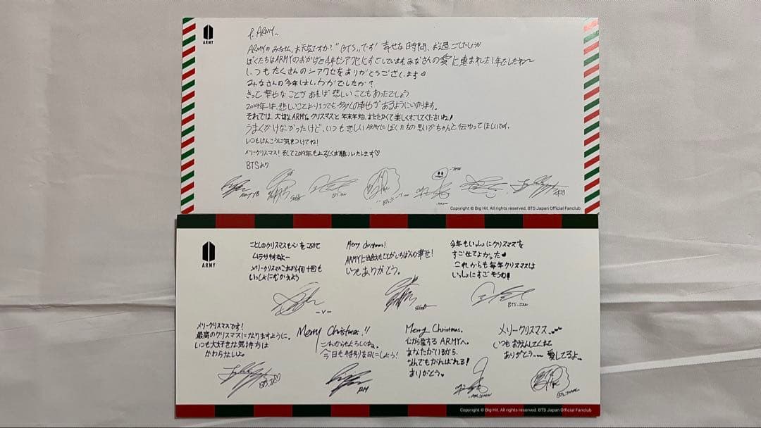 未使用品/抜けなし BTS MERCH BOX #9
セット/おまけ付き