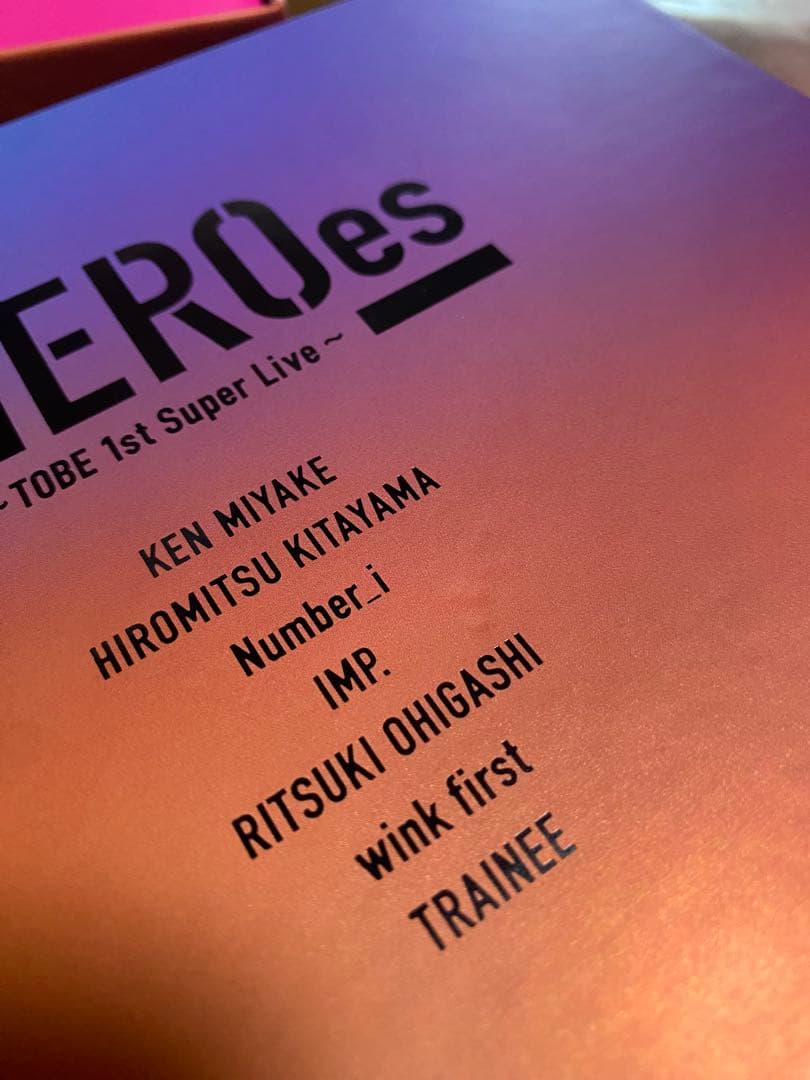 あや to HEROes - TOBE 1st Super Live -