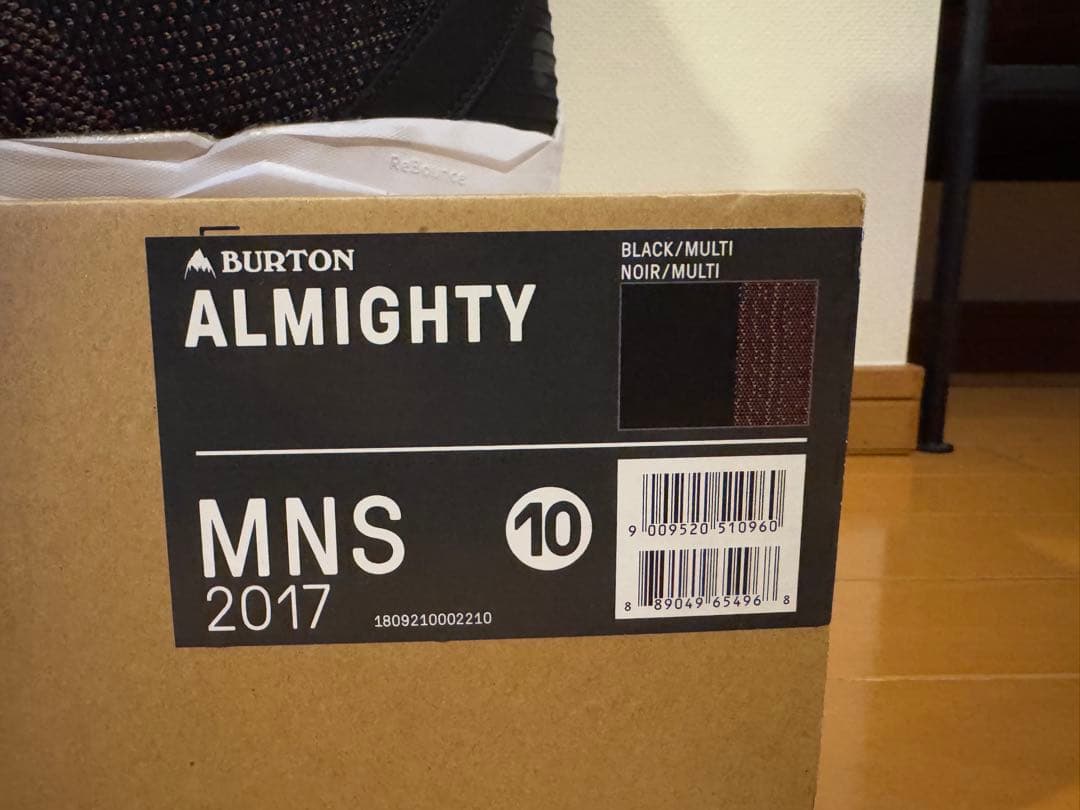 【美品】Burton Almighty スノーボードブーツ 28cm