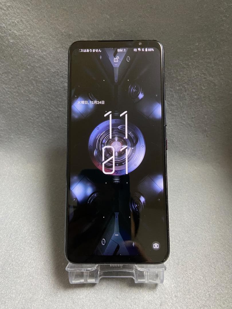 美品 SIMフリー ASUS ROG Phone 5 256GB ブラック色