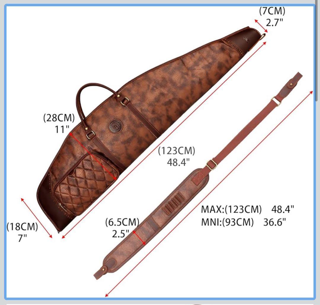 Tourbon ライフルケース 123cm AK / M14向け ※SVD不可