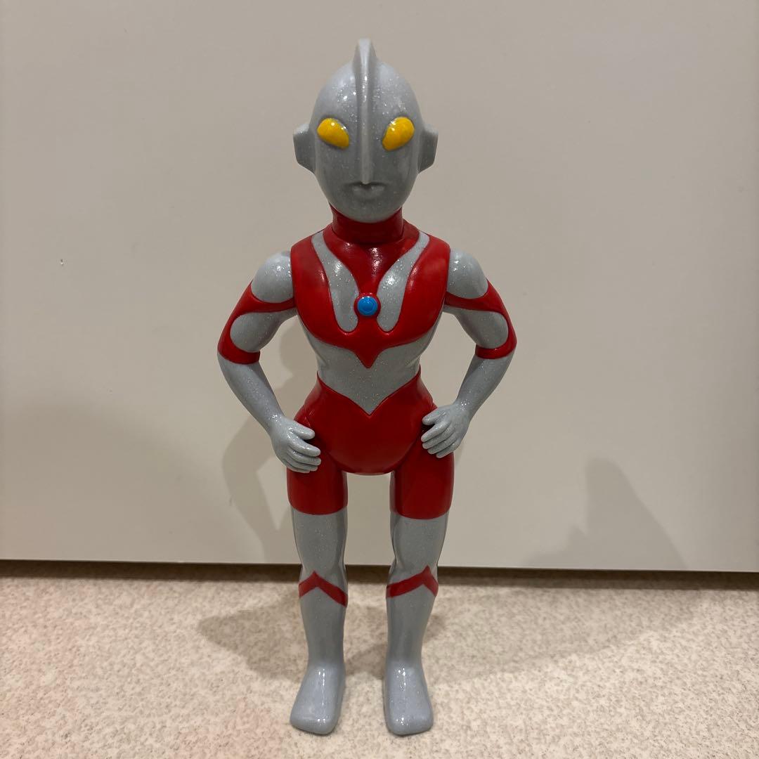 マルサン ウルトラマン 対 バルタン星人 450セット 電波塔 ソフビ