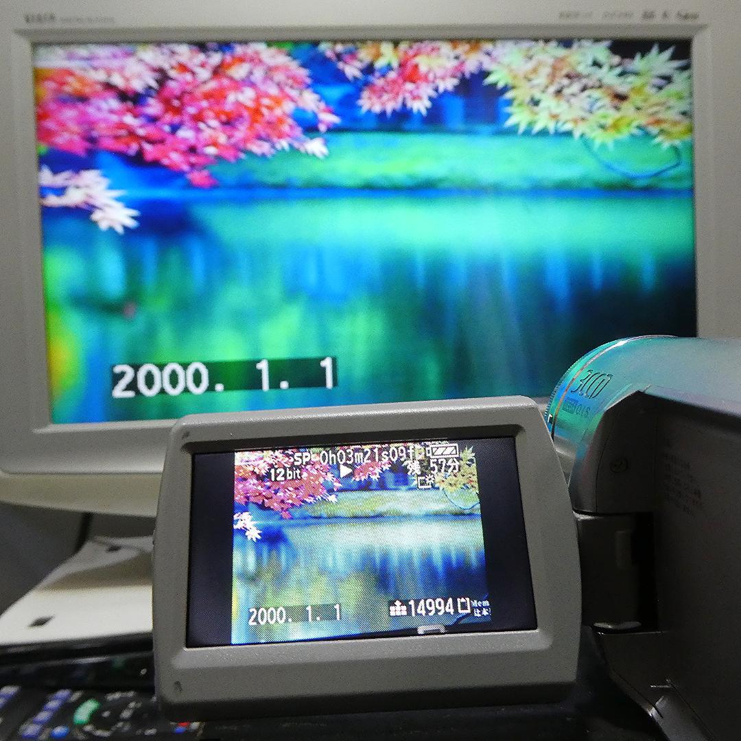 動作良好 パナソニック NV-GS300 MiniDVビデオDVDダビングに最適