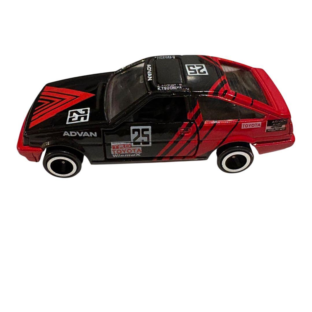 絶版　アイアイアド特注　トミカ AE86レビン ADVAN&TRAMPIO