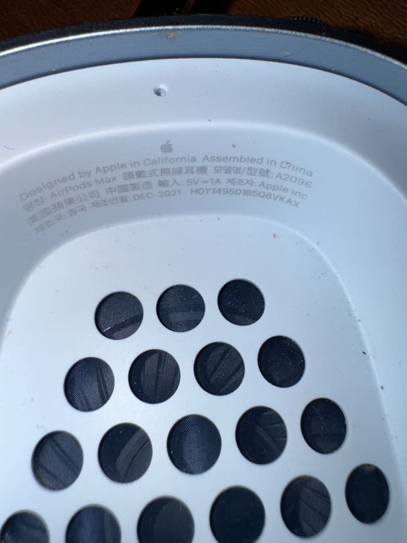 ジャンク　Apple AirPods Max ワイヤレスヘッドホン スカイブルー