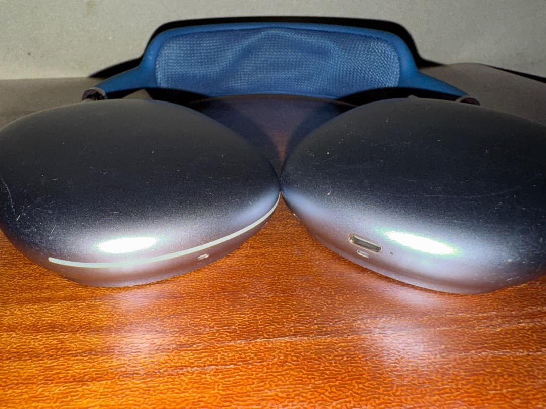 ジャンク　Apple AirPods Max ワイヤレスヘッドホン スカイブルー