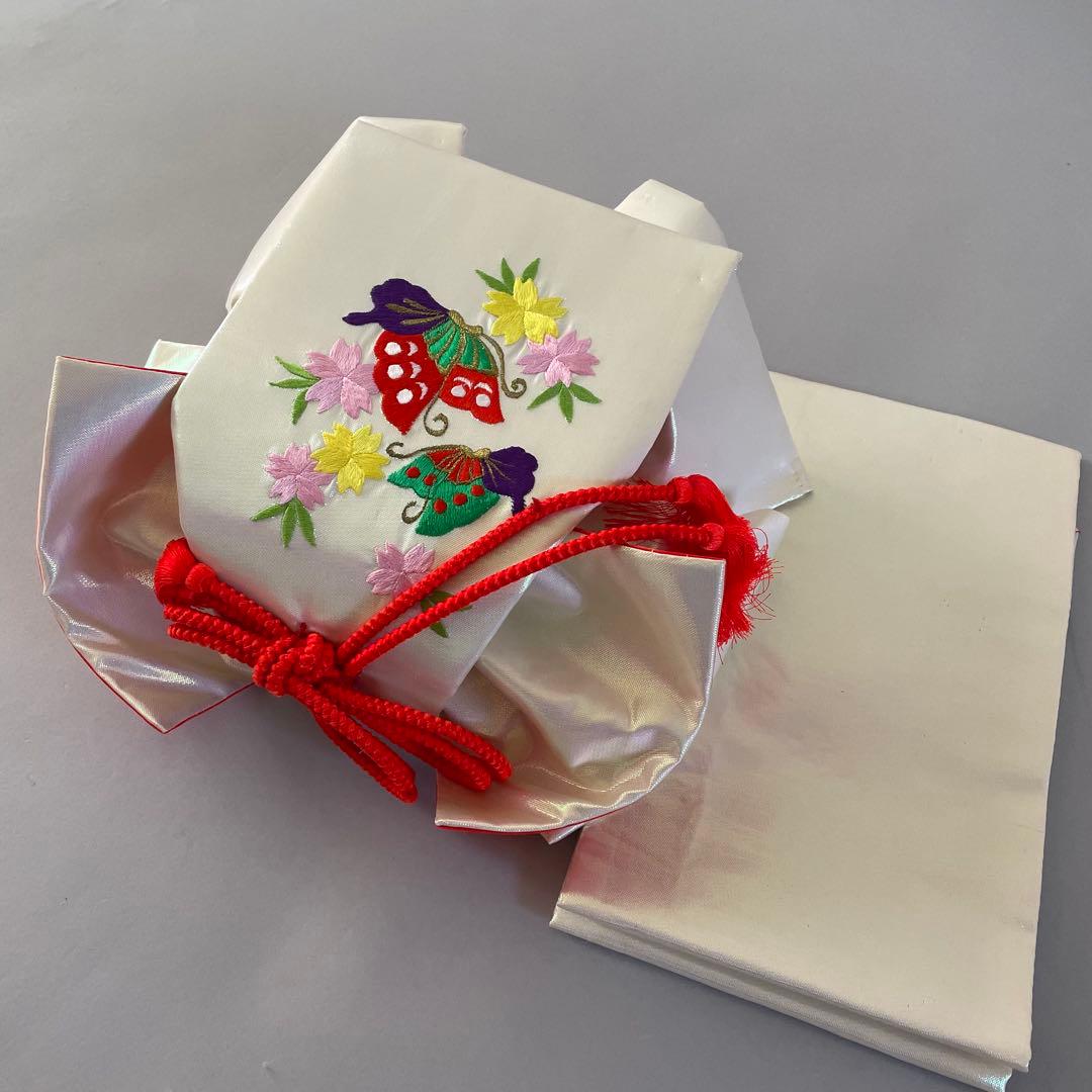 七五三　７歳　お着物セット　大寸サイズ作り帯セット