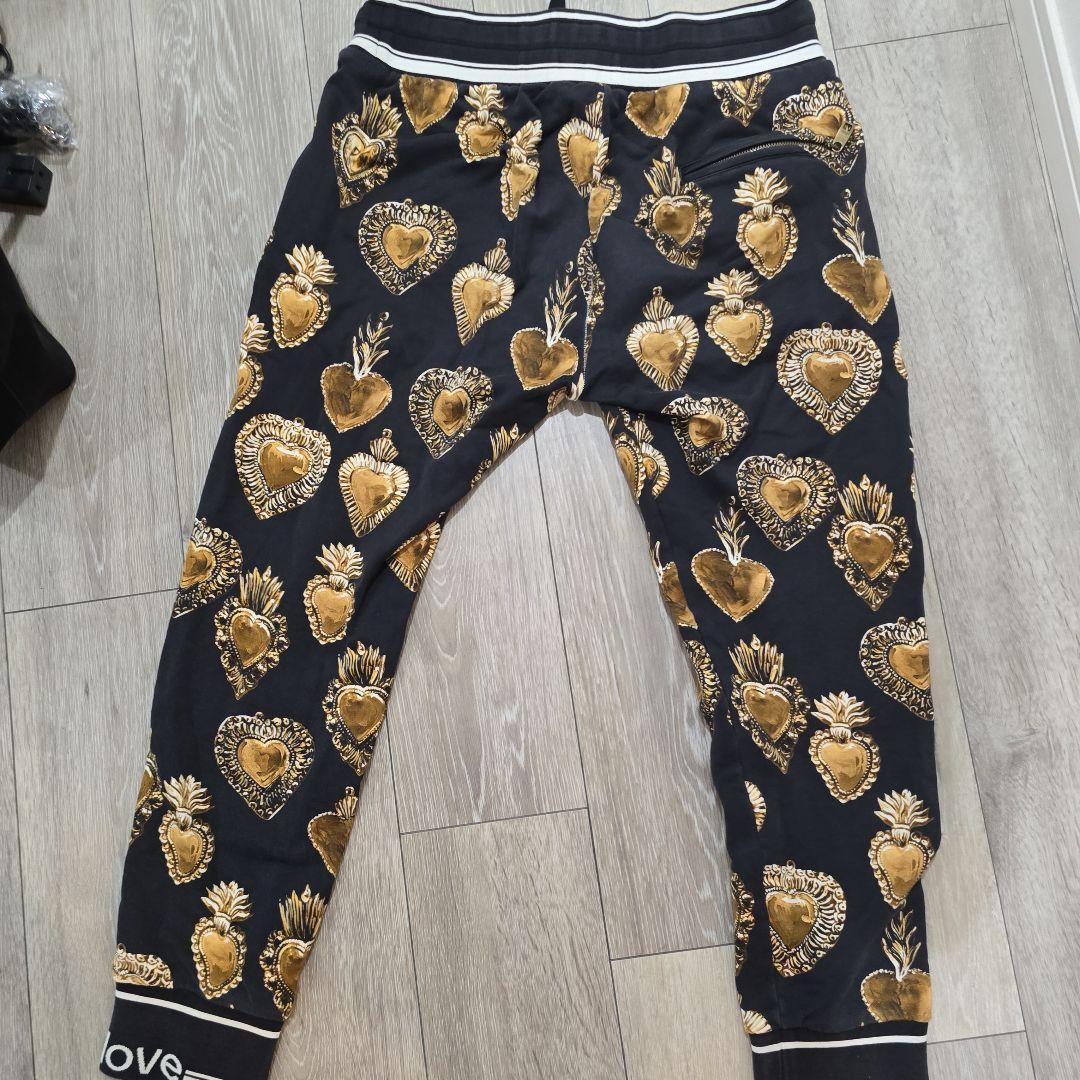 DOLCE&GABBANA ハート柄レッグウェア