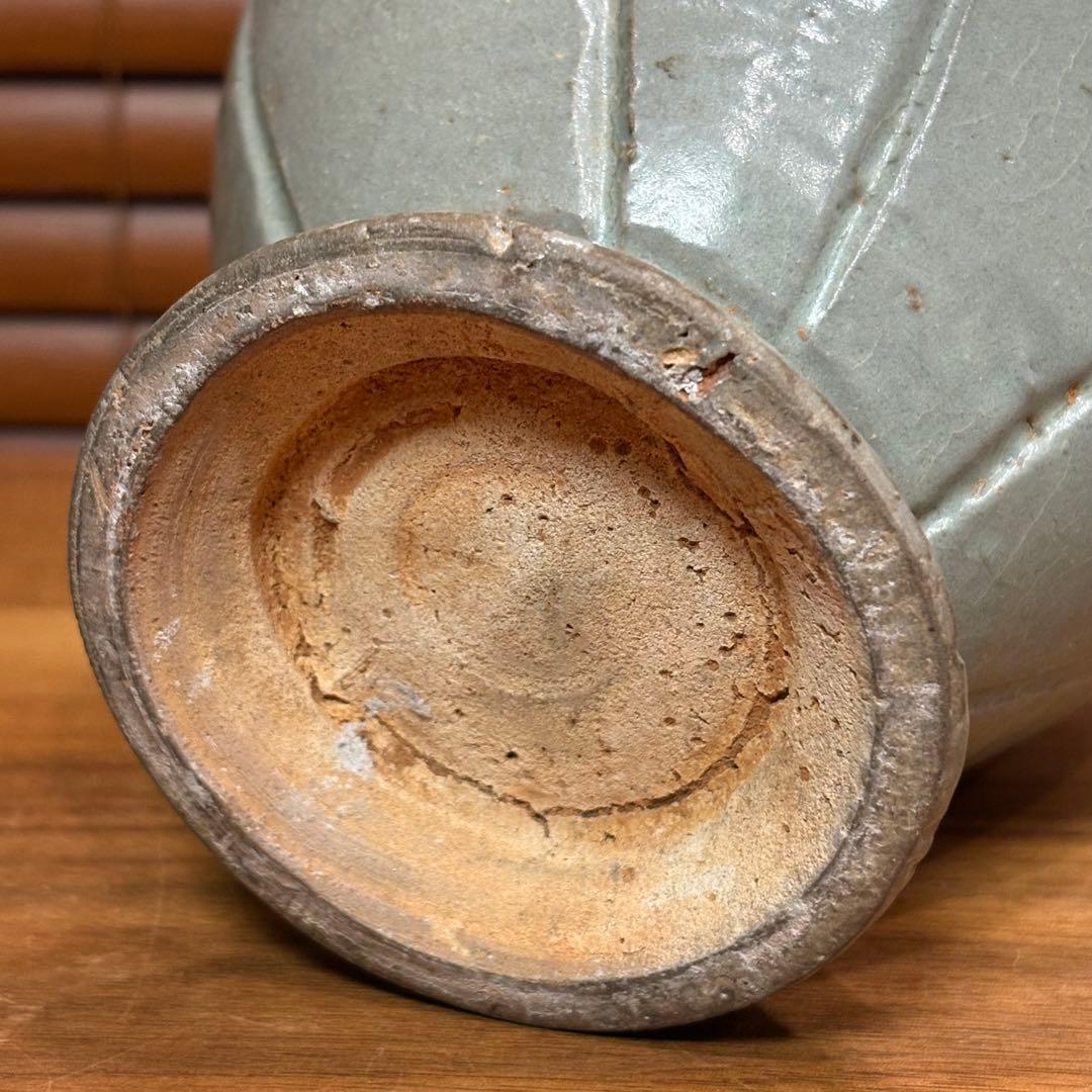 宋時代　中国青磁　中国から持って帰った希少な壺