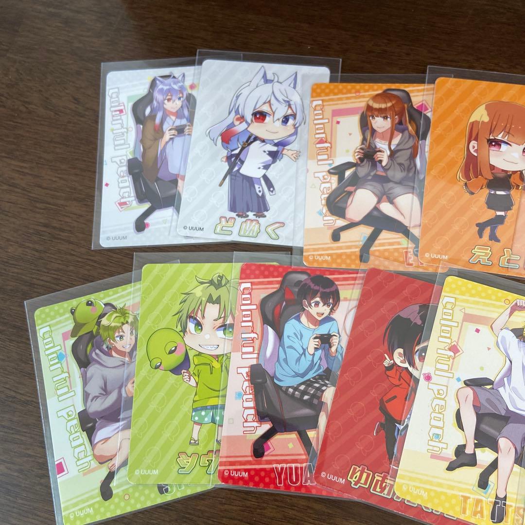 カラフルピーチグミ　トレーディングカード　コンプリート　48枚