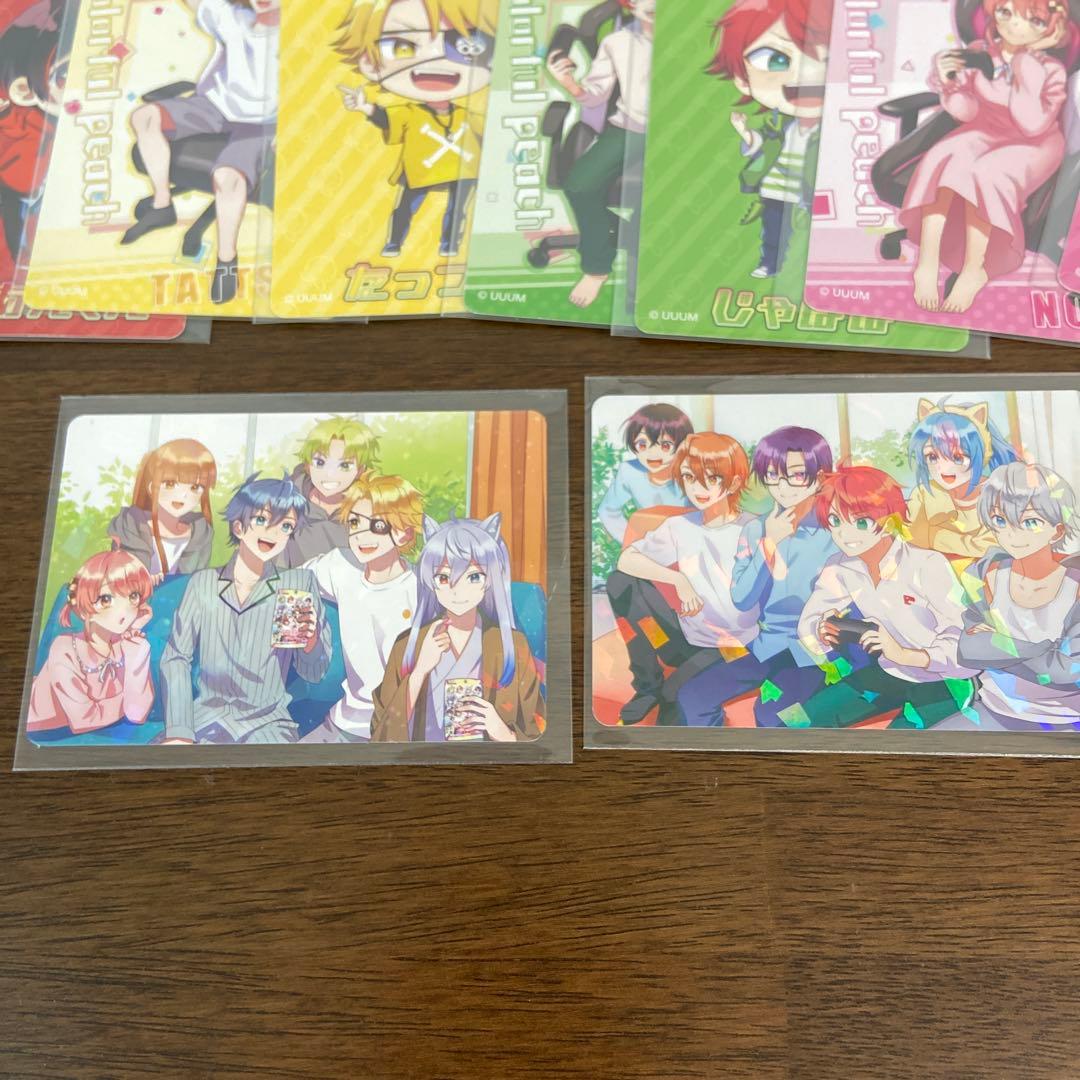 カラフルピーチグミ　トレーディングカード　コンプリート　48枚