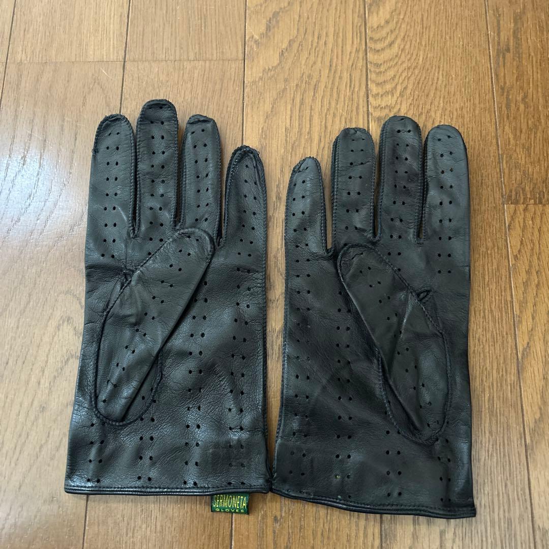 SERMONETA セルモネータ　レザーグローブス　手袋　size8 未使用品
