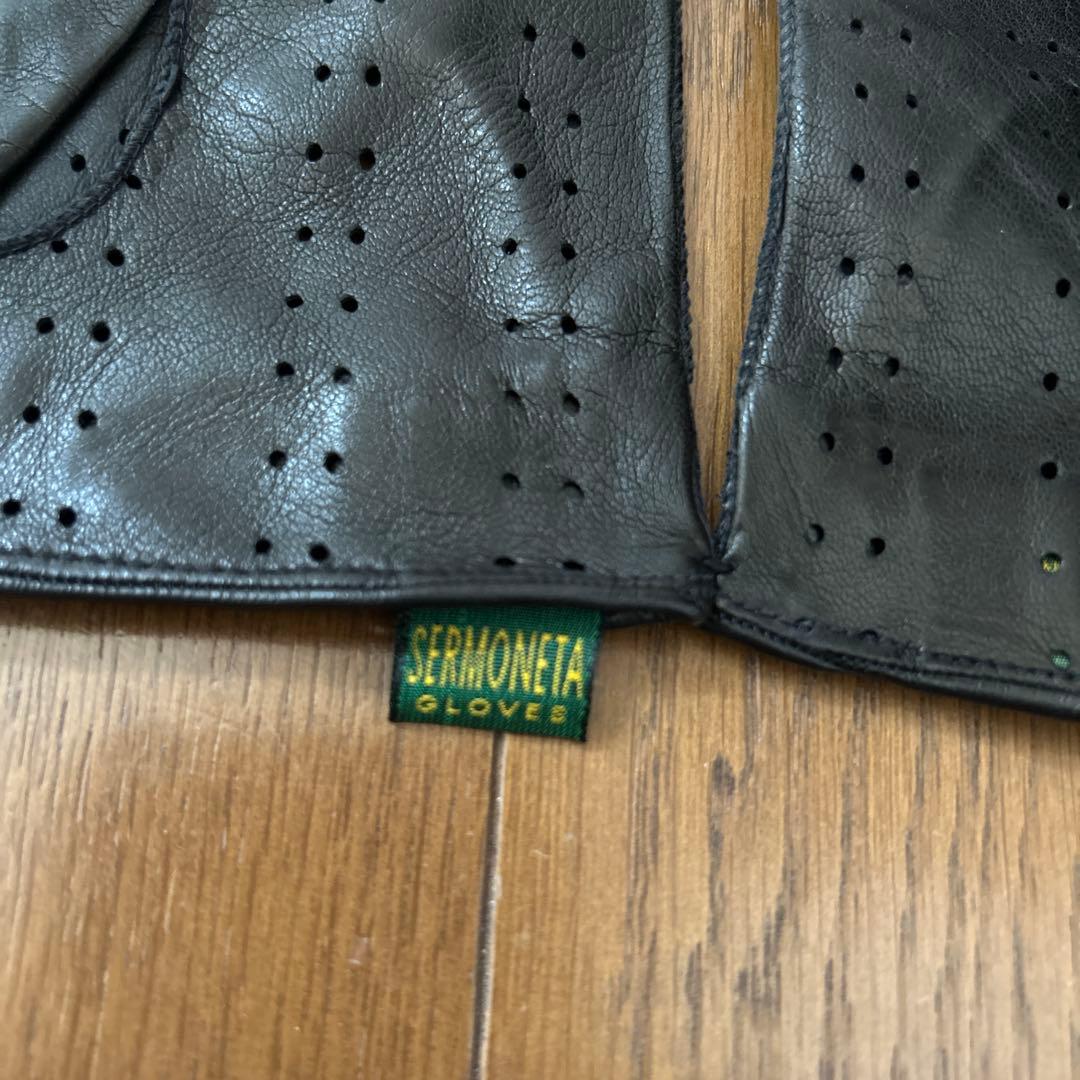 SERMONETA セルモネータ　レザーグローブス　手袋　size8 未使用品