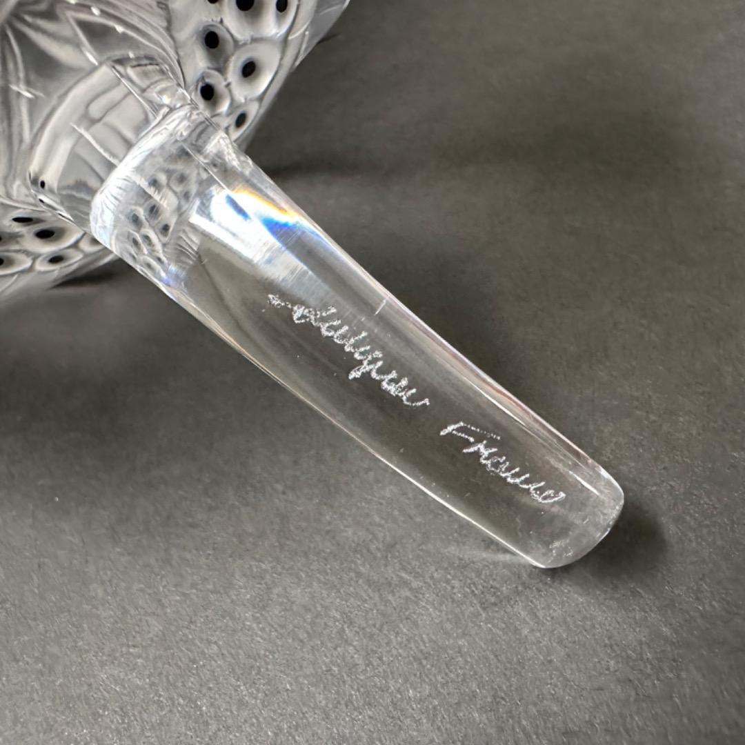 LALIQUE ラリック/ アネモネの花/ ペーパーウェイト /インテリア小物