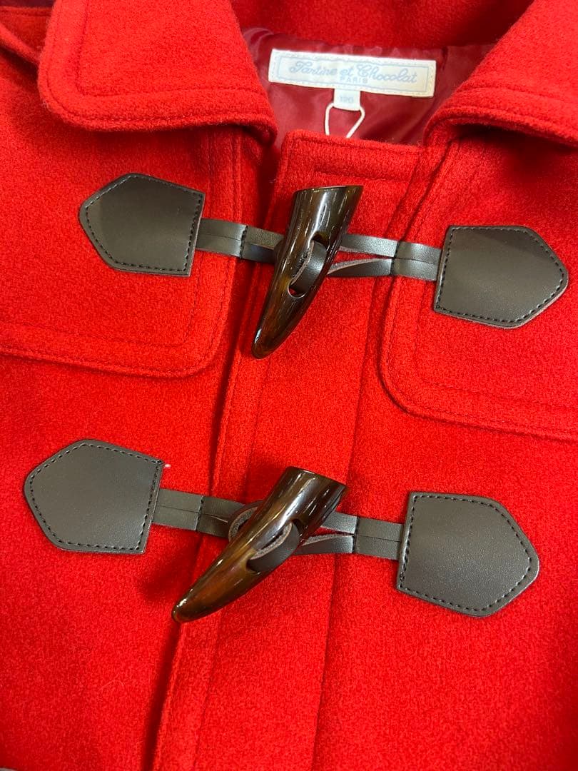 【新品】☆タルティーヌエショコラ☆ コート 赤 120㎝