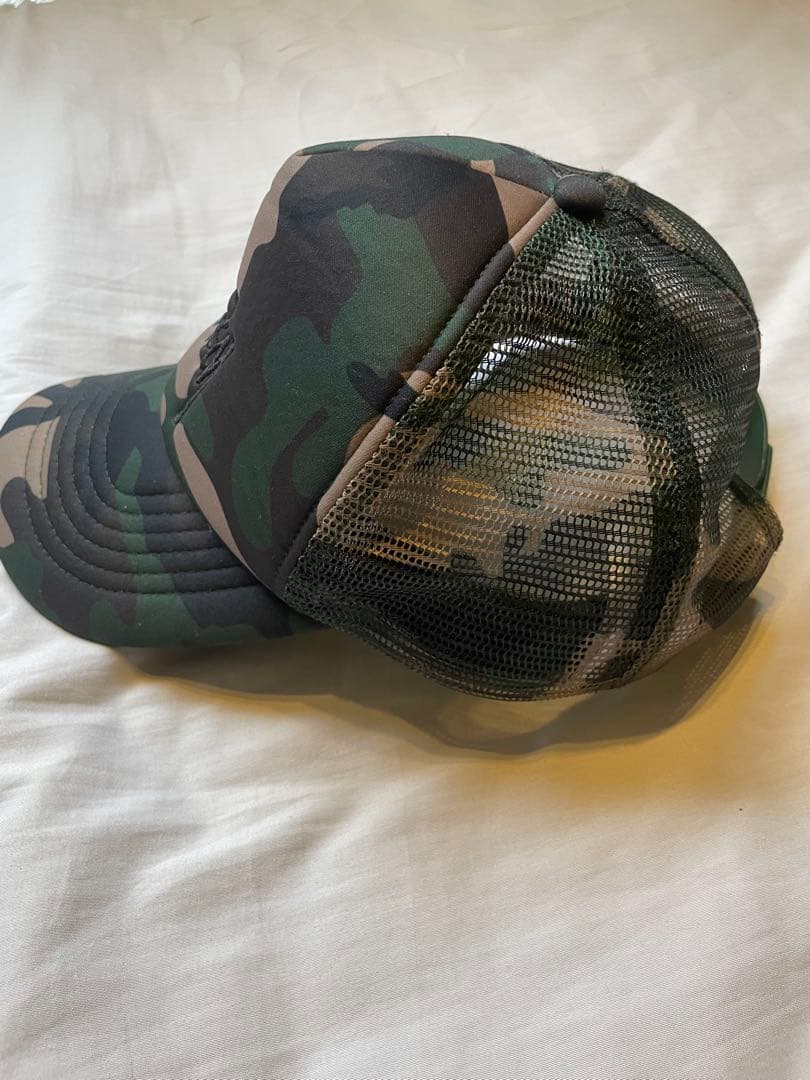 Stüssy 迷彩キャップ メッシュ素材