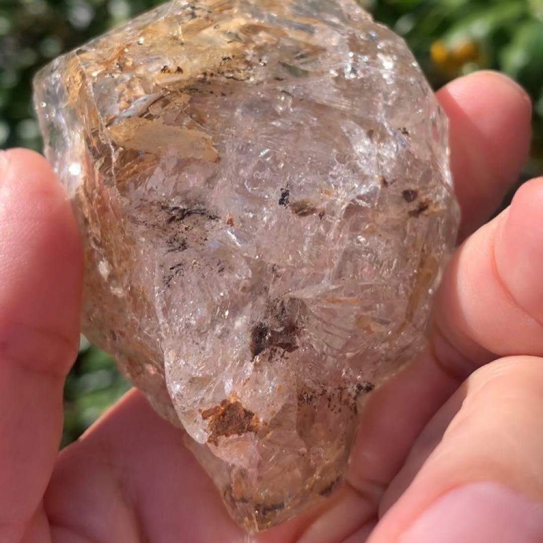 ダイヤモンド系骸骨水晶ジャイアント/巨大フェンスタークォーツ