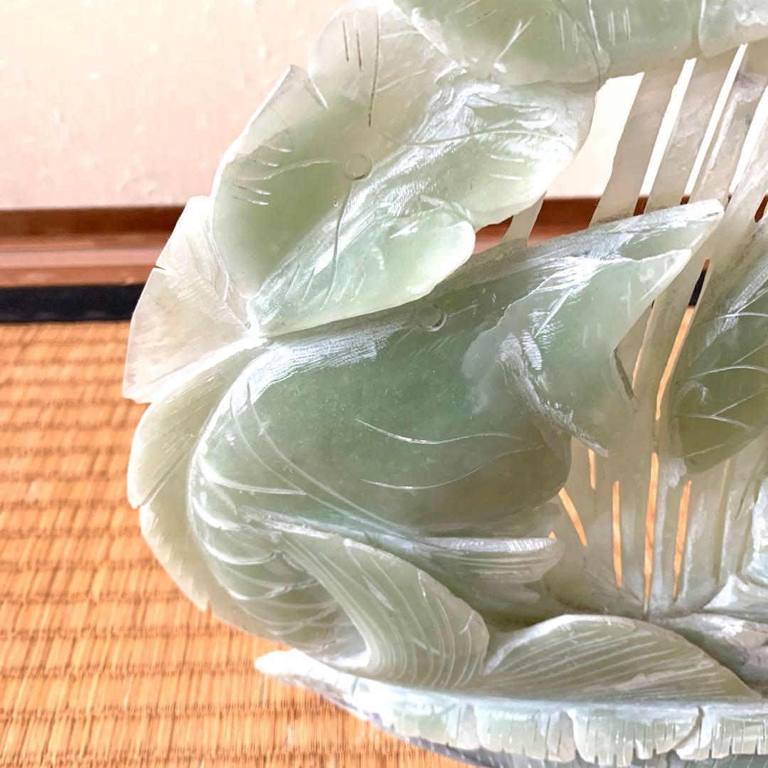 翡翠系 ?置物 魚