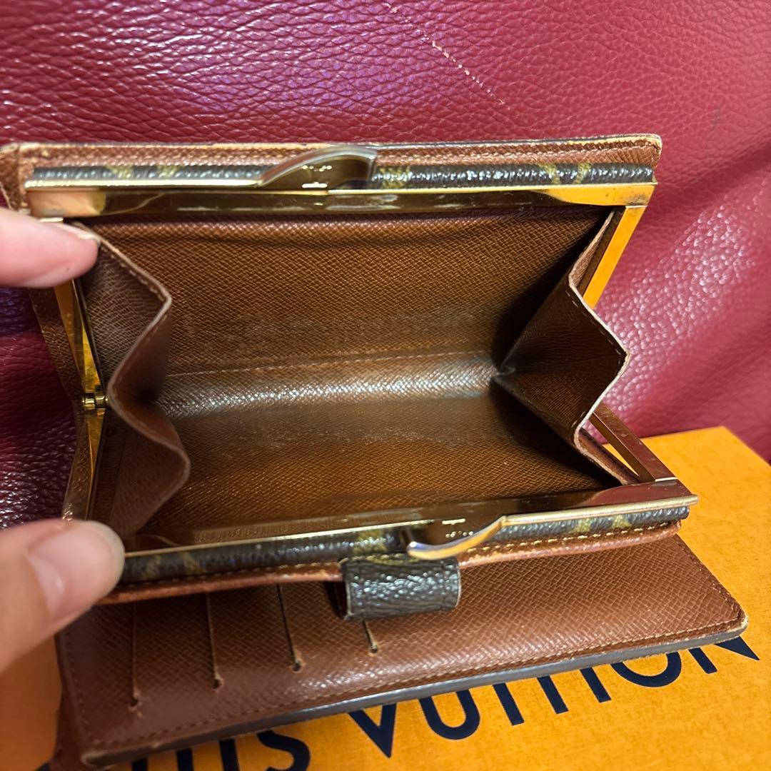 ルイヴィトン Louis Vuitton 二つ折り財布 モノグラム