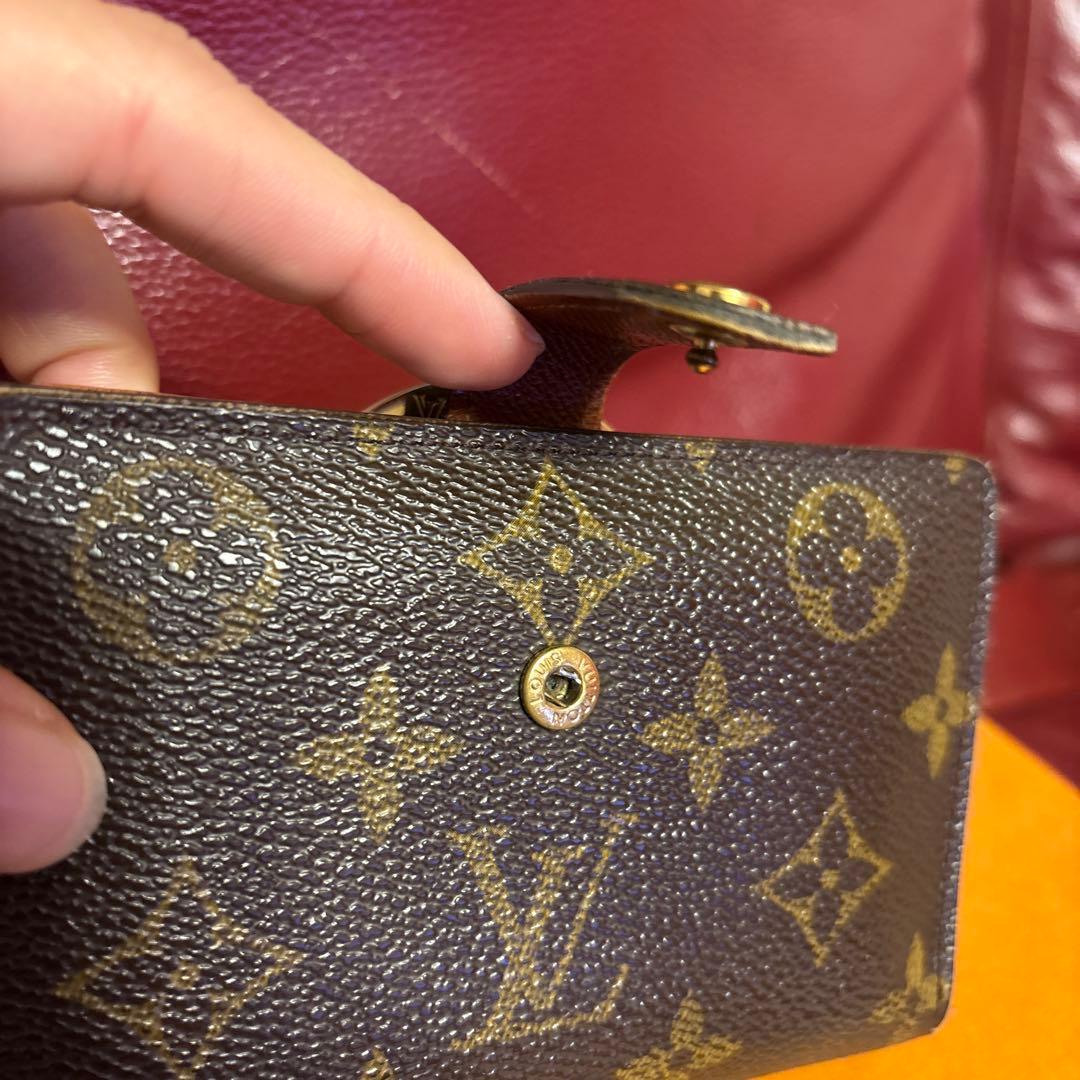 ルイヴィトン Louis Vuitton 二つ折り財布 モノグラム