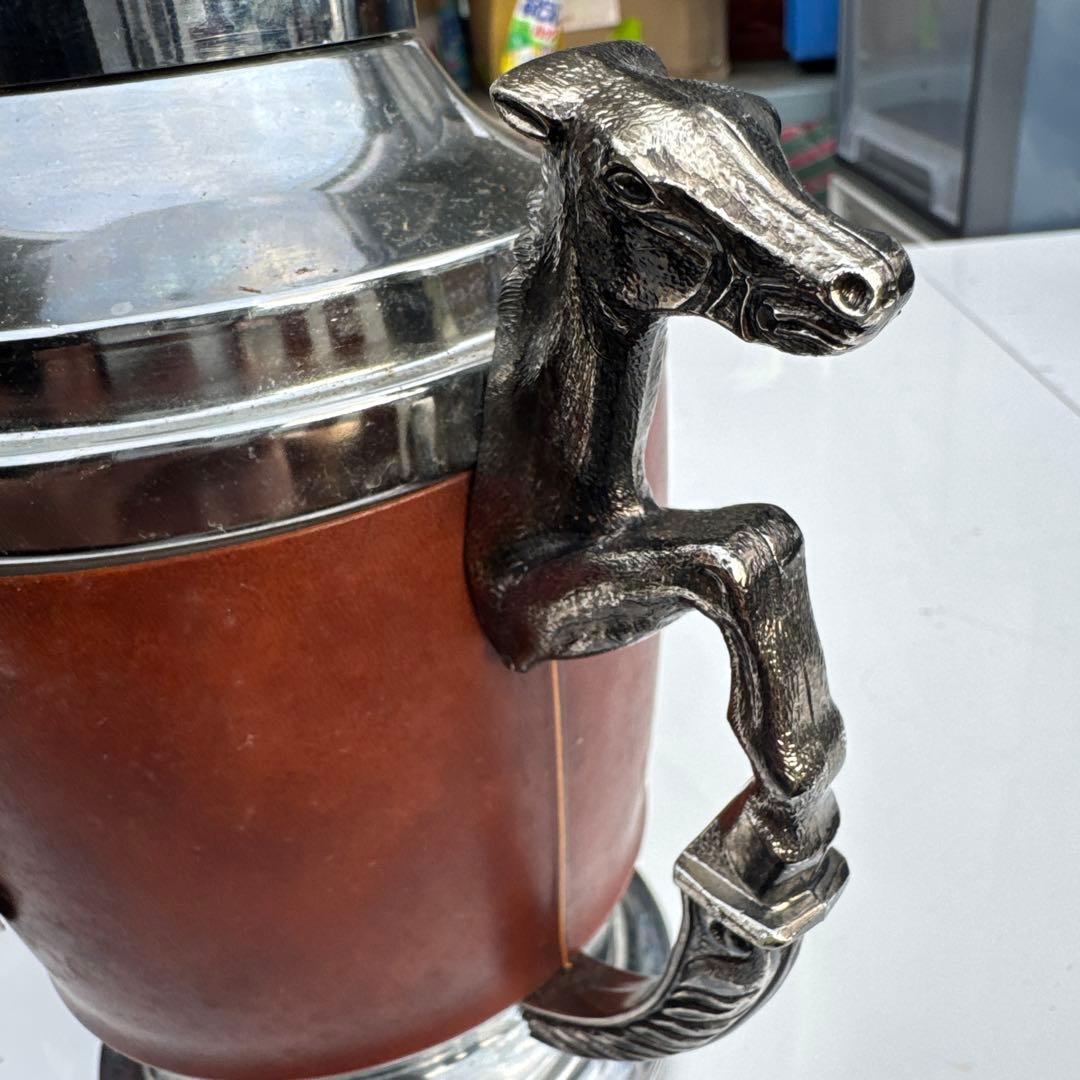 60-70年代　アイスペール　水差し　馬　蹄鉄　昭和レトロ